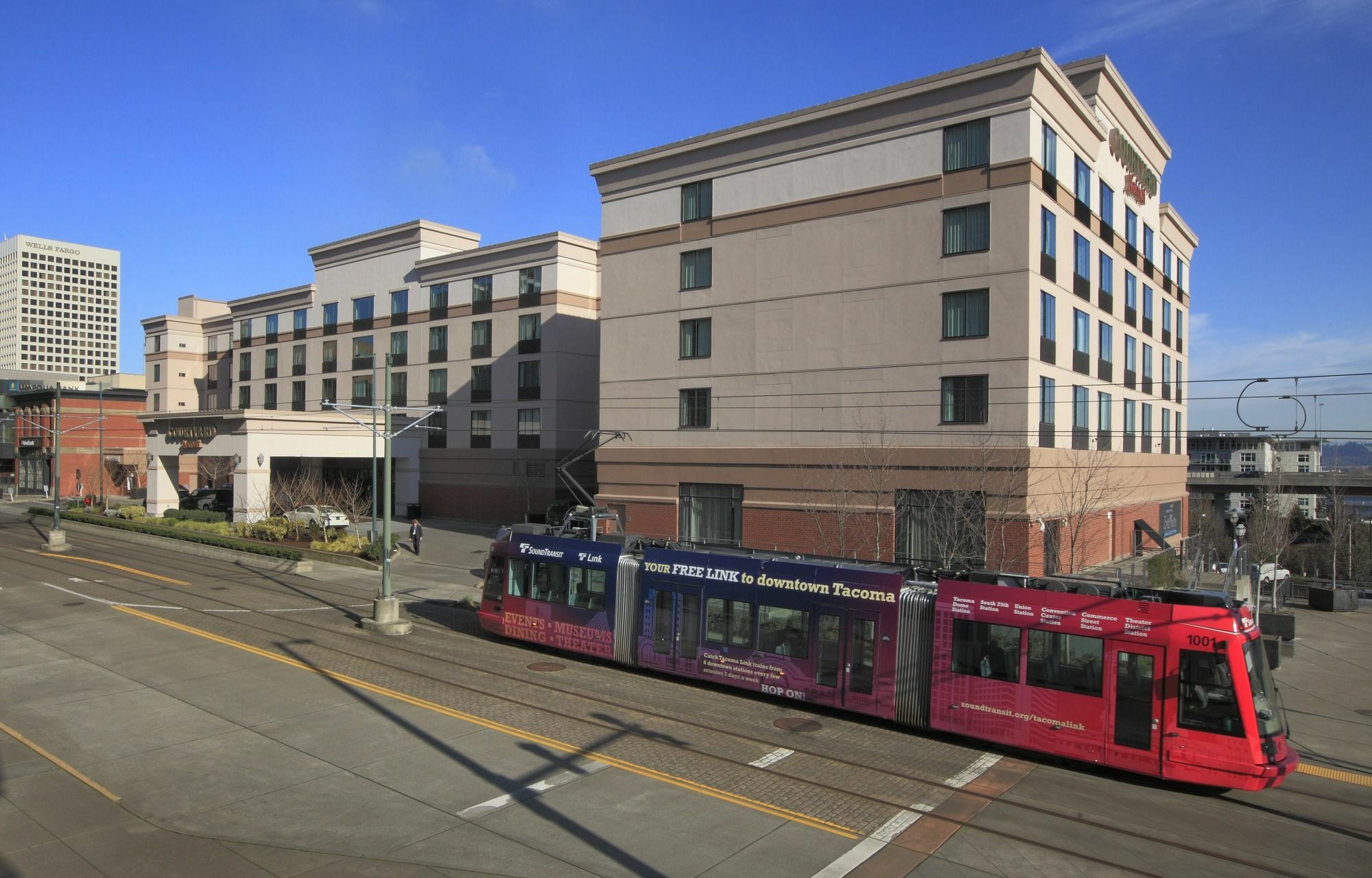 Courtyard Tacoma Downtown Hotel Exterior foto